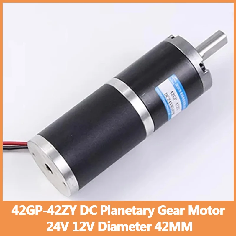 

42GP-42ZY DC Planetary Gear Motor 24V 12V Large Torque DC Motor Reducer Motor Diameter 42MM Applicable To Smart Home