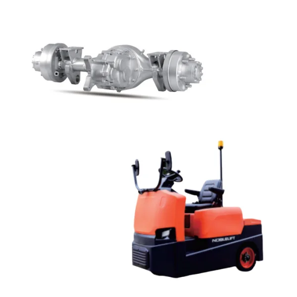 

High-Performance Rear Axle Drive and Differential Assembly - Engineered for Power and Durability