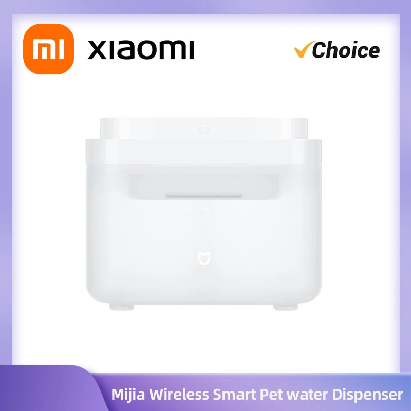 Xiaomi Mijia Wireless Smart Pet Water Drinking Dispenser Fountain Dog Cat Automatic Pet Mute Drink Feeder Bowl Works Mijia APP