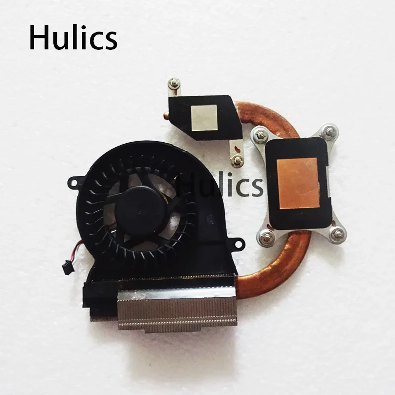 Hulics Used Laptop Cpu Heatsink Cooling Fan For Samsung NP300E4A NP300V4A NP305E5A NP300E5A NP300E5C BA62-00606B BA62-00639B