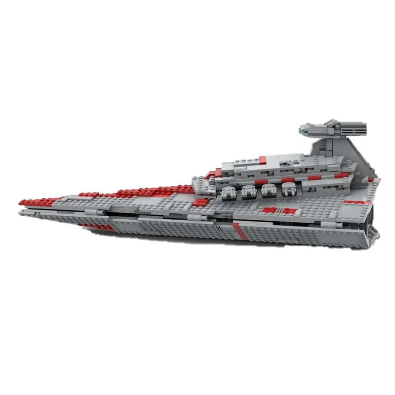 MOC-216116 New Classic Outer Space Starship Building Block Model, 1475 Parts, Boys' Children Birthday Building Toy Gift