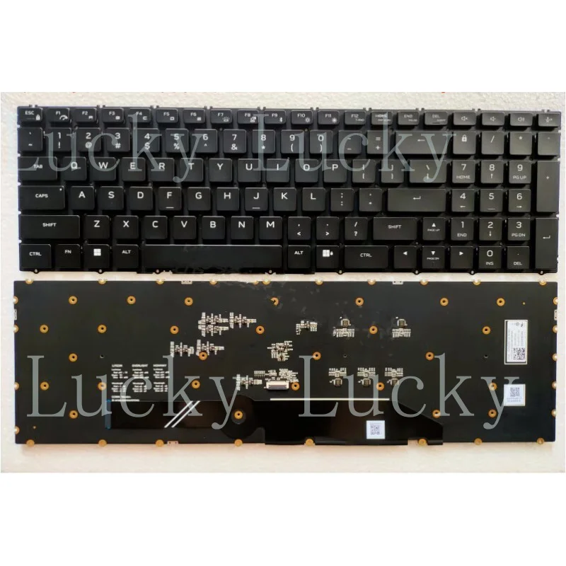 

f f f New for Dell Alienware US Keyboard Per-key with RGB Backlit V221925AS1 0TD3DK