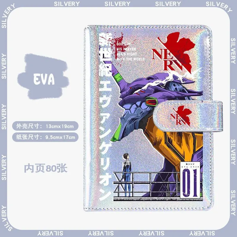 إيفا القرن الجديد Evangelion دفتر الطرفية Asuka Hatsune آلة مذكرات مذكرات فضفاضة ورقة كتيب الصلب