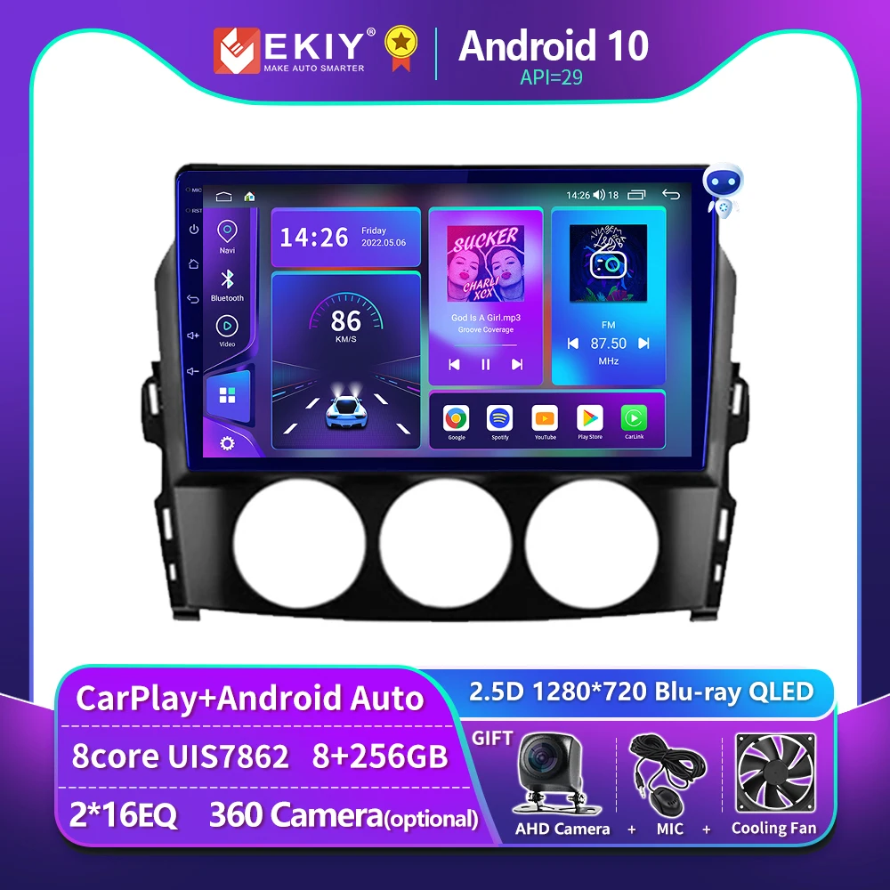 

EKIY T900 Car Radio For Mazda MX-5 MX5 III 3 NC Miata 2008-2015 Android Auto Stereo Multimedia Video Player Navi GPS 2 Din DVD