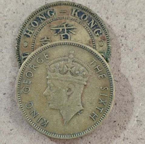 20 мм, Гонконг 1948-1951 ,100% настоящая Comemorative монета, оригинальная коллекция 20 мм, Гонконг 1948-1951 ,100% настоящая Comemorative монета, оригинальная коллекция
