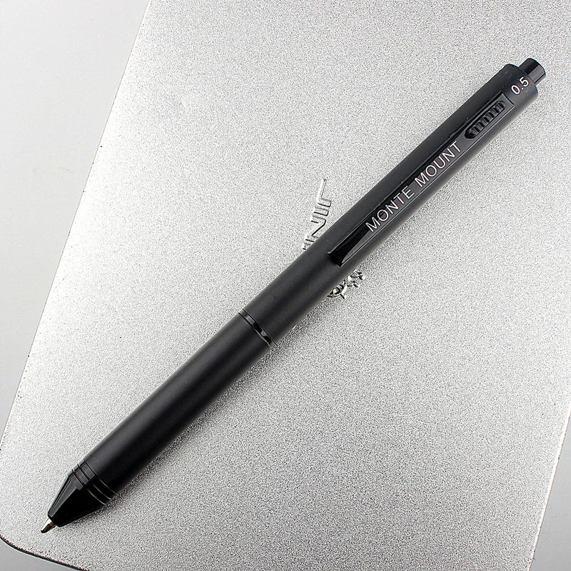 

luxury Caneta 4 in 1 Metal Multifunctional Pen Ballpoint Pens 0.5mm Pencil Multi-purpose Multitool Multi function Multifunction