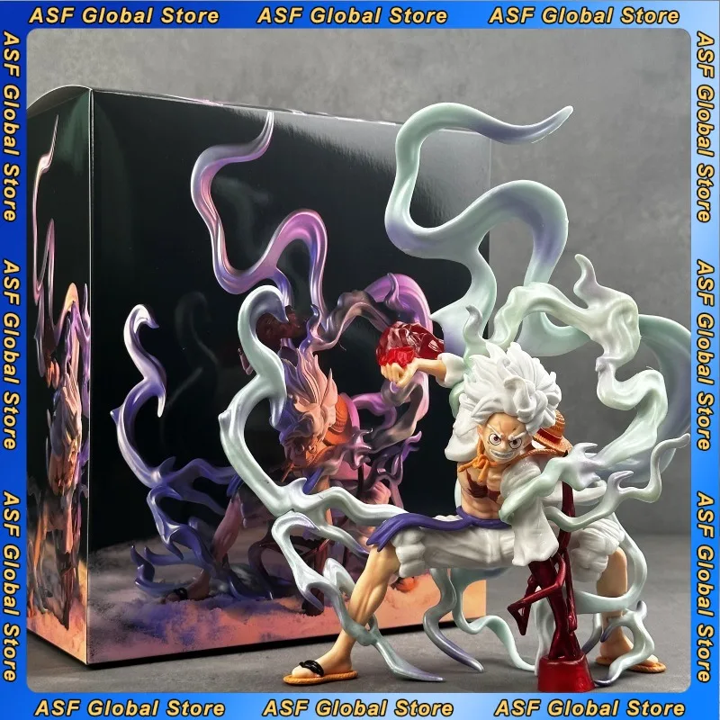 

25 см ONE PIECE Fire Nika Аниме Фигурка ПВХ Модель Настольное украшение Статуя Периферийные устройства Украшения Коллекция Подарок на день рождения Игрушка для ребенка