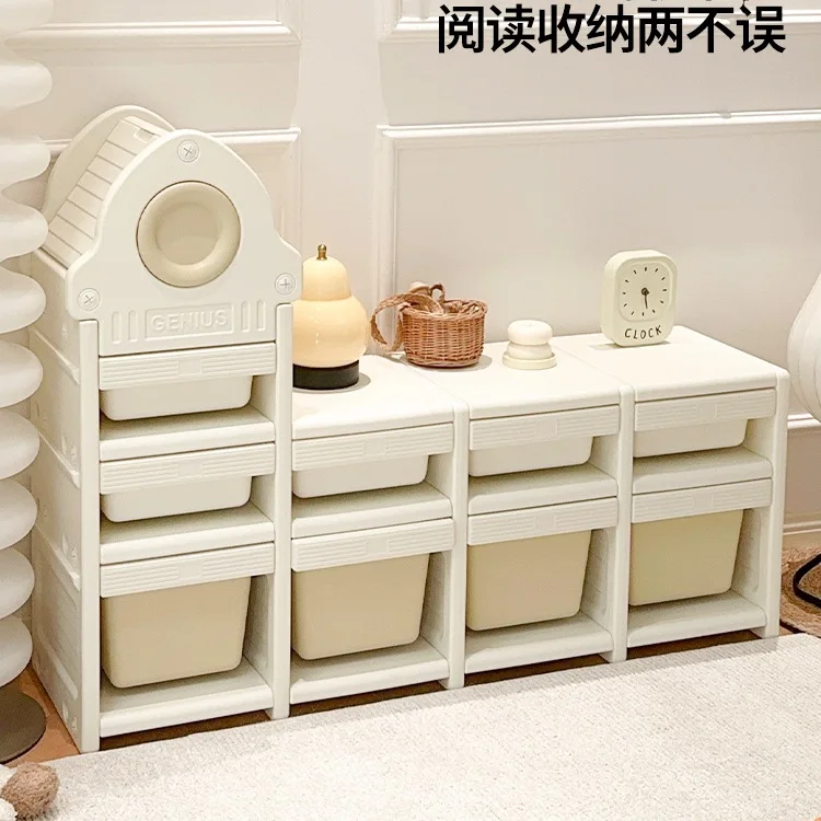 Children's toy storage racks, storage racks, baby feeding table storage cabinets,  organizers