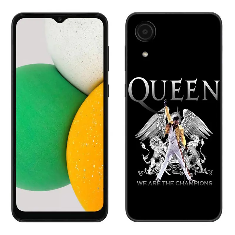 Freddie Mercury band Phone Case For Samsung Galaxy A01 A03 Core A04 E A02 A05 A10 A20 A21 A30 A50 S A6 A8 Plus A7 2018 Cover