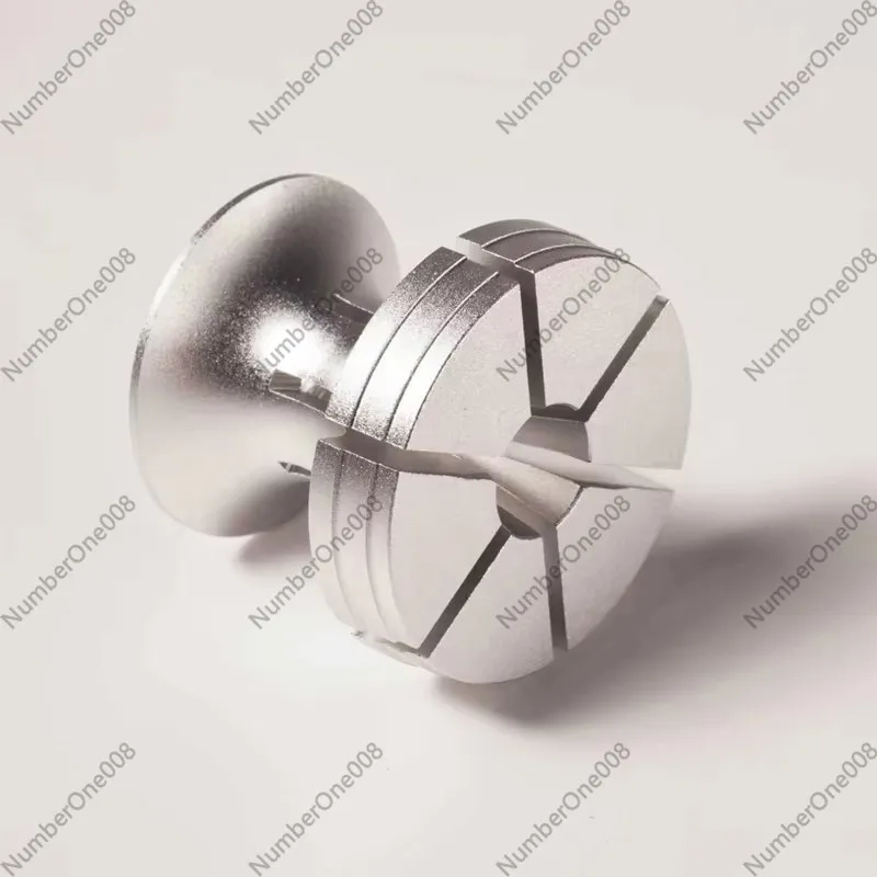 B8 Lathe Internal Support Chuck Case and Watch Back Screw Thread Outer Ring Polishing Fixture Set of 30 Models - Watchmaker Tool