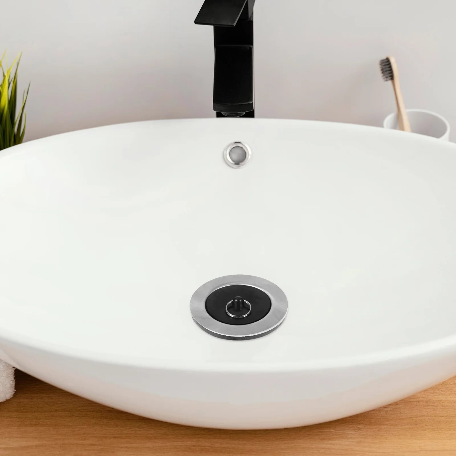 

Utility Sink Drain Kit Laundry Tub Strainer Plug Sealed Drain Valve Sink Hole Cover Kitchen Bathroom Clog Prevention Drainage