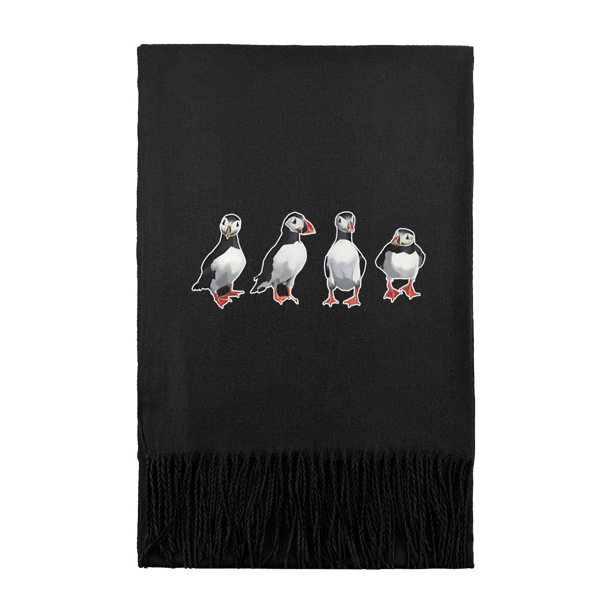 

4-слойная зимняя теплая накидка с графическим рисунком для женщин, роскошная модная теплая накидка для шеи для пар