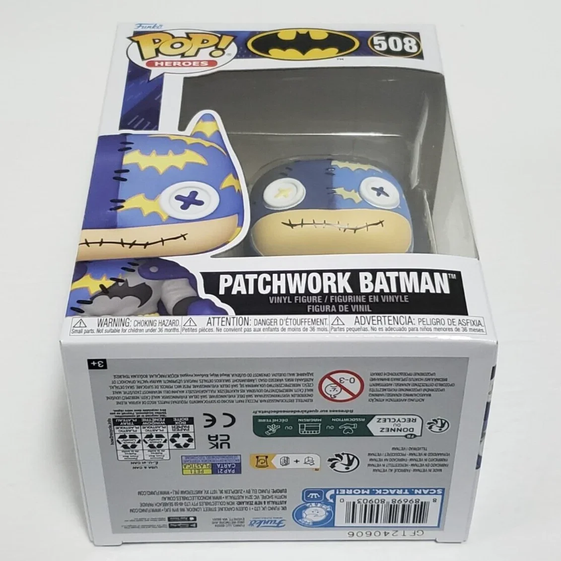 Patchwork Batman #508 DC Comics Batman Figures Funko Pop Vinyl Figure Limited Edition Collect Decoration Cute Model Toy Gift - Image 4