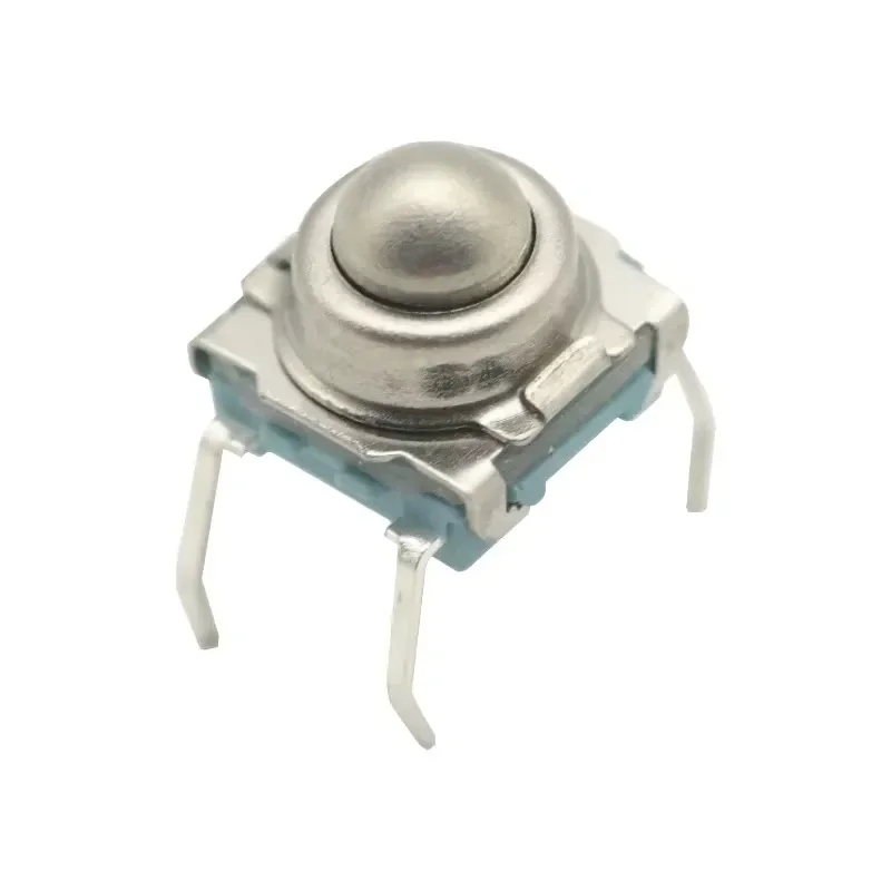 10pcs TS-F007 7*7 Metal Steel Ball Reset Switch DIP Type 4 Pin Tactile Switch For arduino Board Module NEW