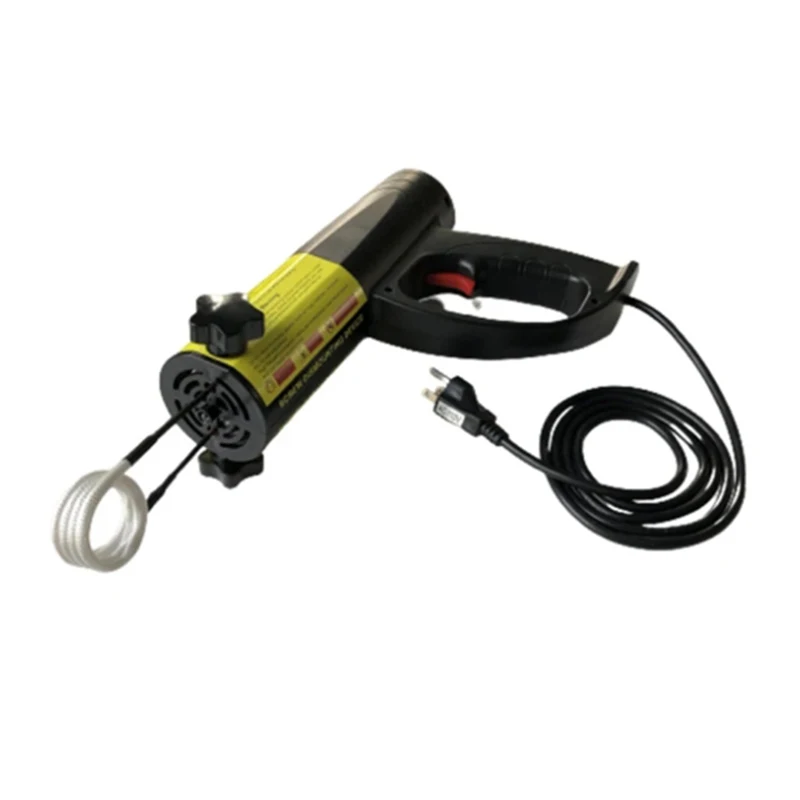 Kit de calentador de inducción magnética de 1500W, máquina de calefacción automotriz sin llama de 110V y 220V con 10 bobinas, herramienta de reparación de automóviles de alta resistencia