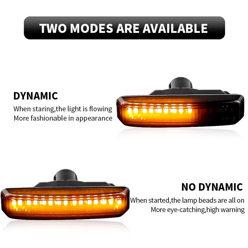 2PCS Side Marker Flowing Dynamic Blinker For BMW 3 Series E36 Sedan/Coupe/Convertible/Hatchback/Touring LED Turn Signal Light view 4