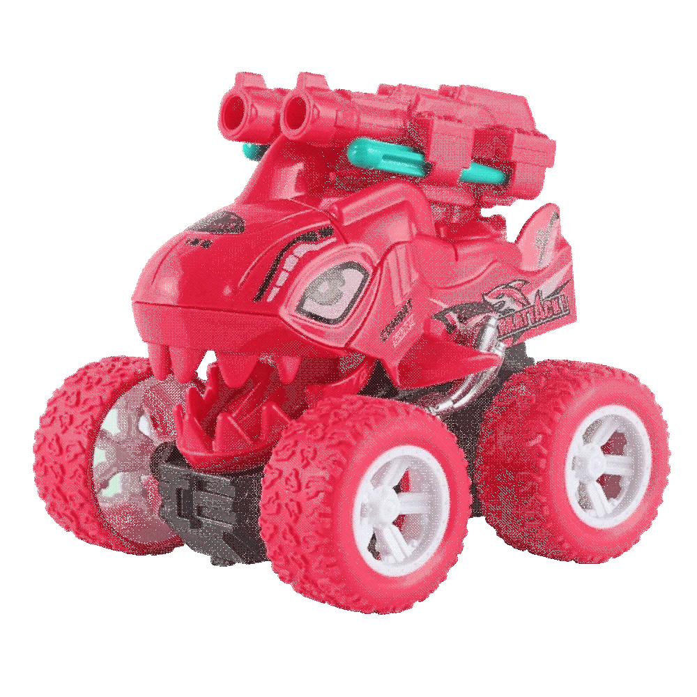 

Cartoon Dinosaur Dinosaur Inertial Ejection Toy Car Off-Road Vehicle Model Engineering Truck Shark Ejection Car