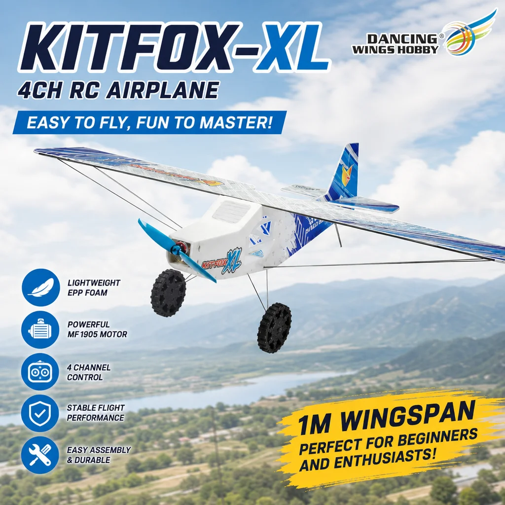 kit-epp-dw-hobby-ea02-fox-xl-1030mm-–-40-pouces-stol-diy-avec-moteur-mf1905-2400kv