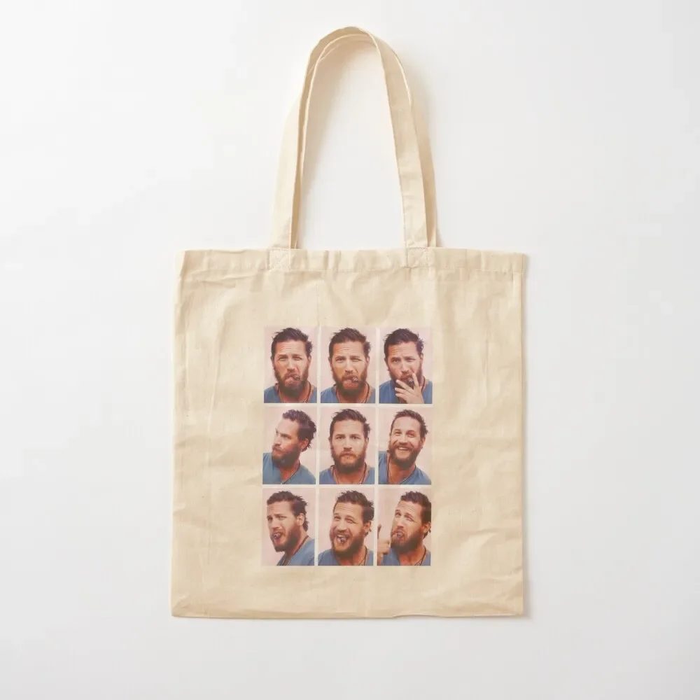 

HARDY FACES Tote Bag supermarket folding bag Cloth bag