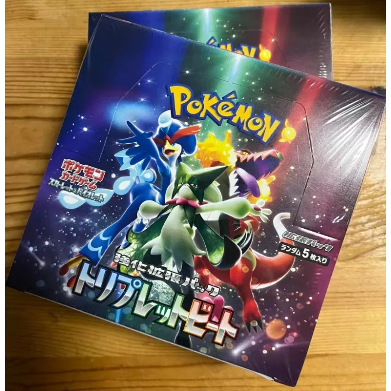 100% original pokemon sv1a booster pacote negociação anime cartão ptcg versão japonesa coleção cartões único pacote brinquedo presentes de aniversário