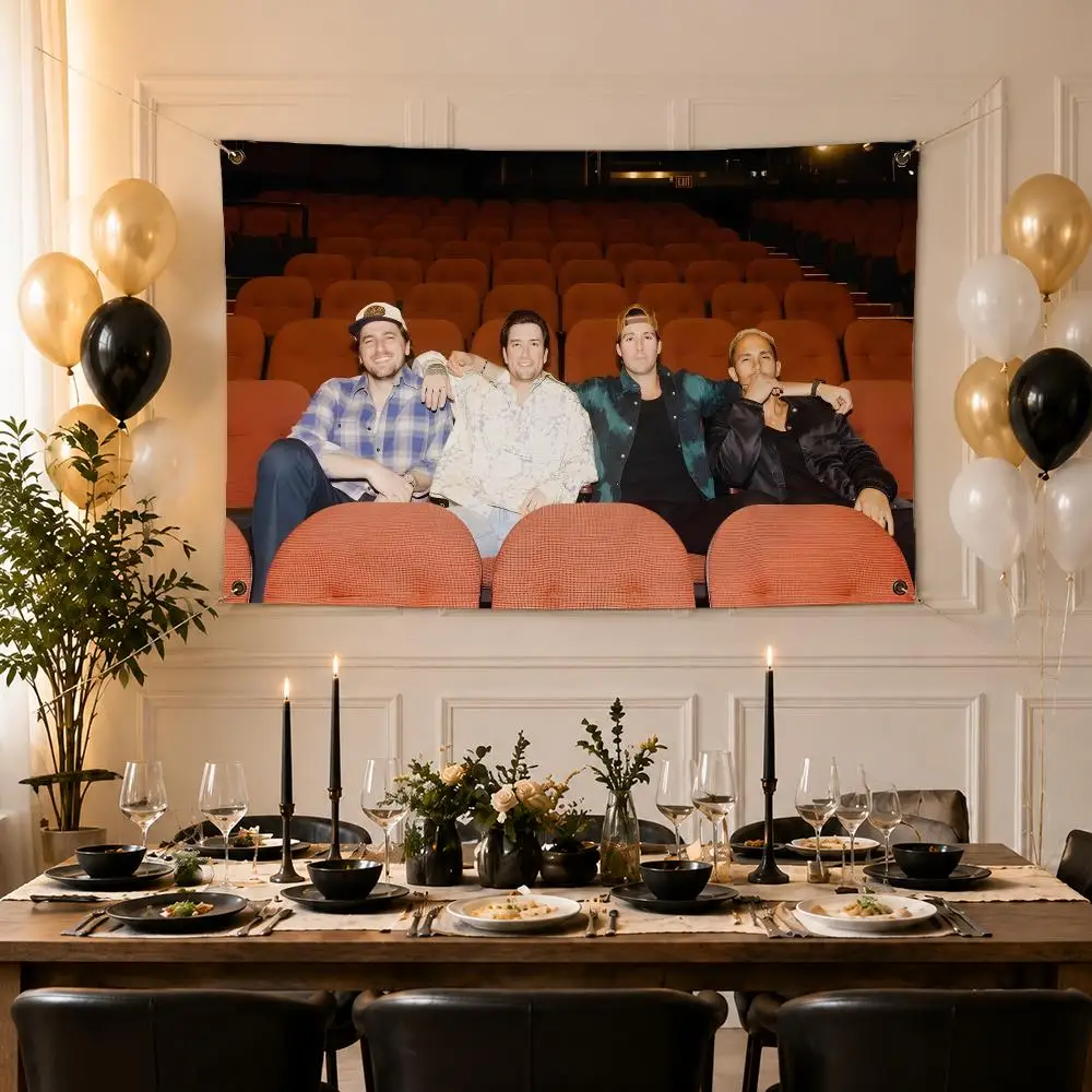 Trending Band Big Time Rush Flags Indoor Outdoor Wall Banner Home Room Decor Hanging Art Backdrop