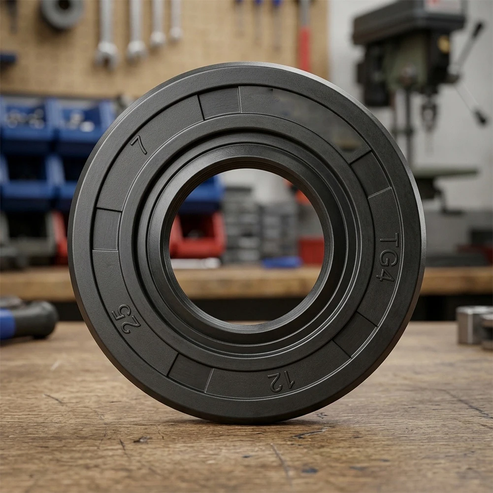 12x25x7mm TC oil seal rubber for double lip black 1 piece/10 pieces for sealing shafts in electric motors and small pumps