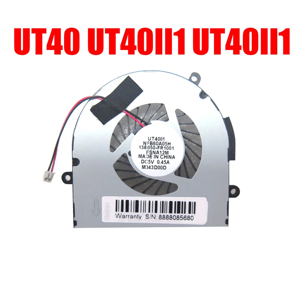 

Laptop CPU Fan For ECS UT40 UT40II1 UT40II1 NFB60A05H 13B050-FR1001 FSNA12M DC5V 0.45A New