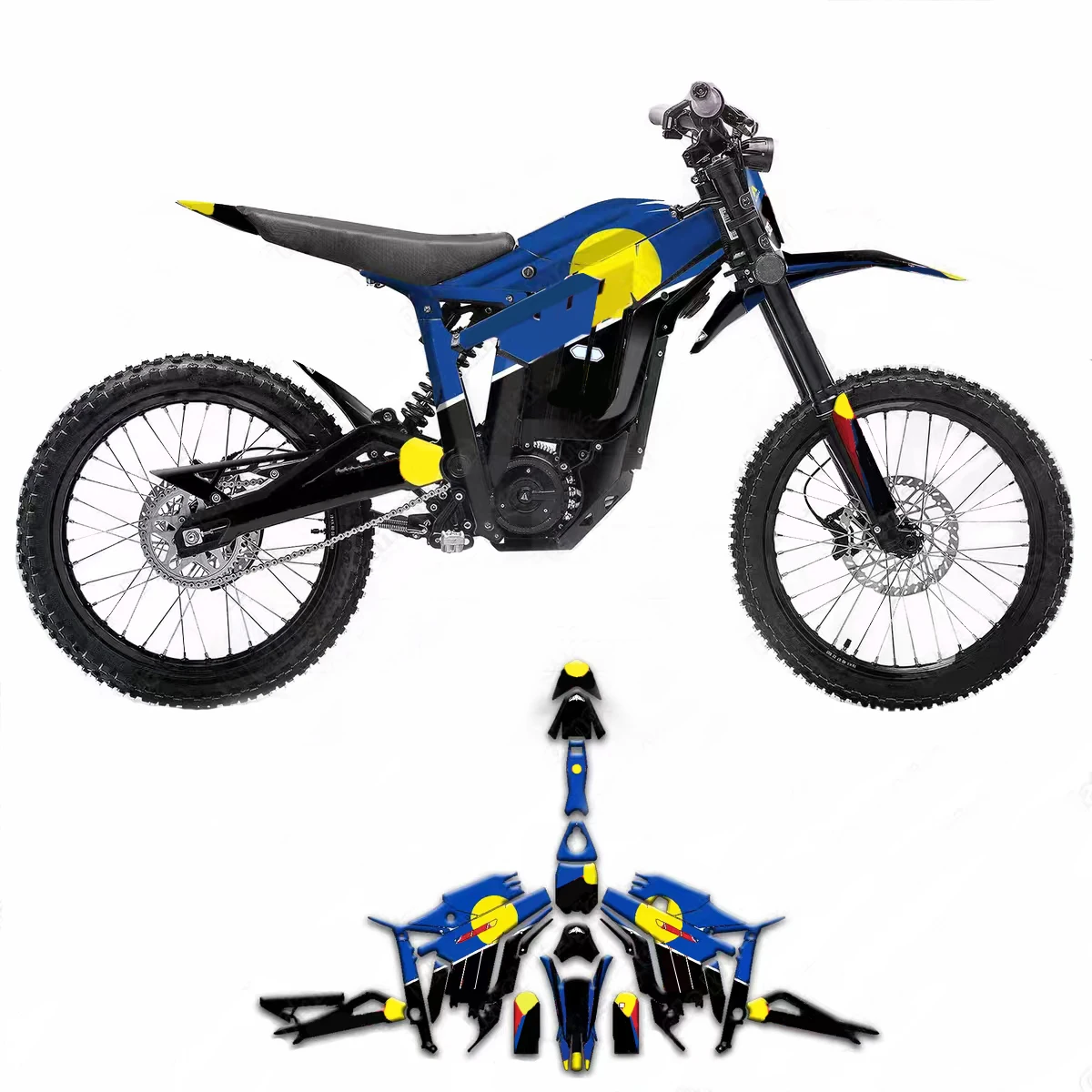 Electric motorcycle decal pattern kit For TALARIA sting R MX 8.0 offroad Motorcycle Stickers