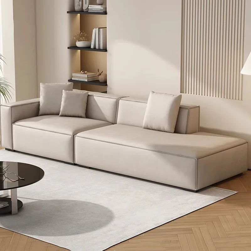 Luxury Living Room Sofa Multifunctional Relaxing Nordic Modern Sofa Lazy Elegant Corner Muebles Para El Hogar Furnitures image 3