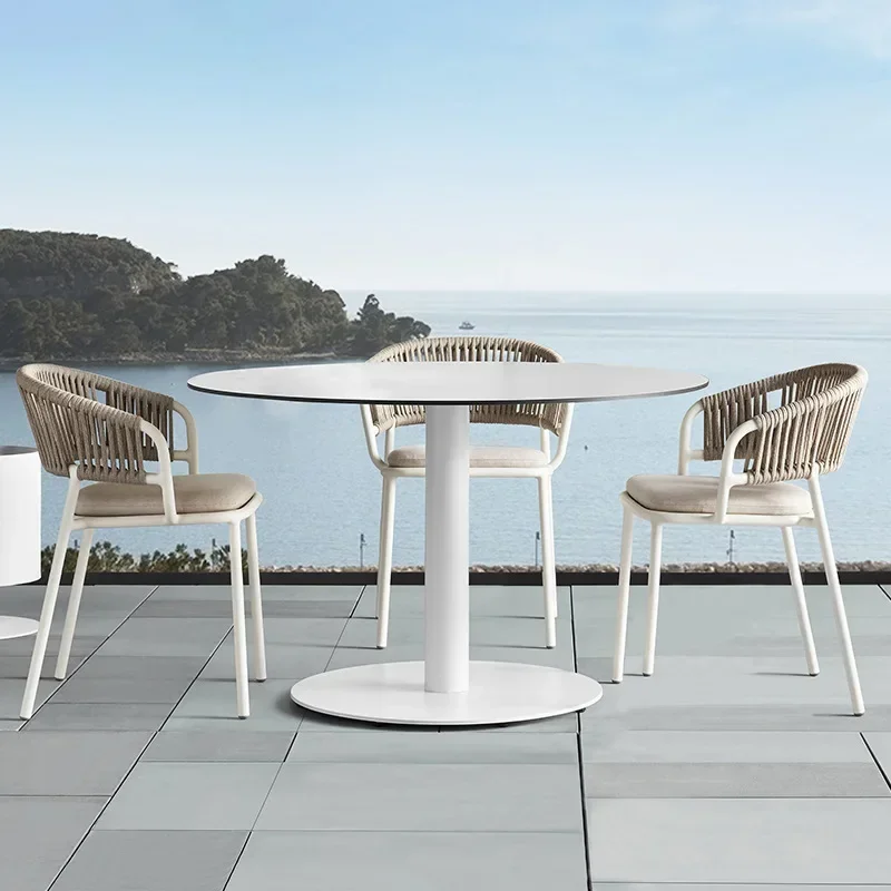 Leisure rattan chair sofa outdoor rattan table and chair balcony starting from two pieces