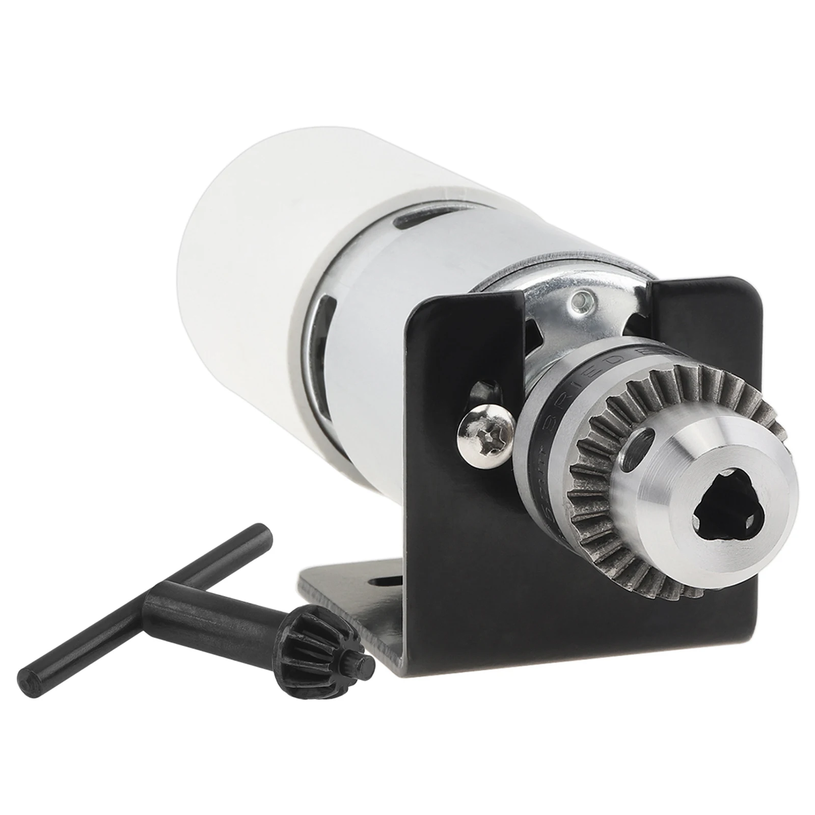 775 DC-Motor, Tischbohrmaschine, 0,6–6 mm, B10-Bohrfutter, positive Inversion, Drehmaschine, Pressmotor für Fräsmaschine mit Netzteil – Detail 9