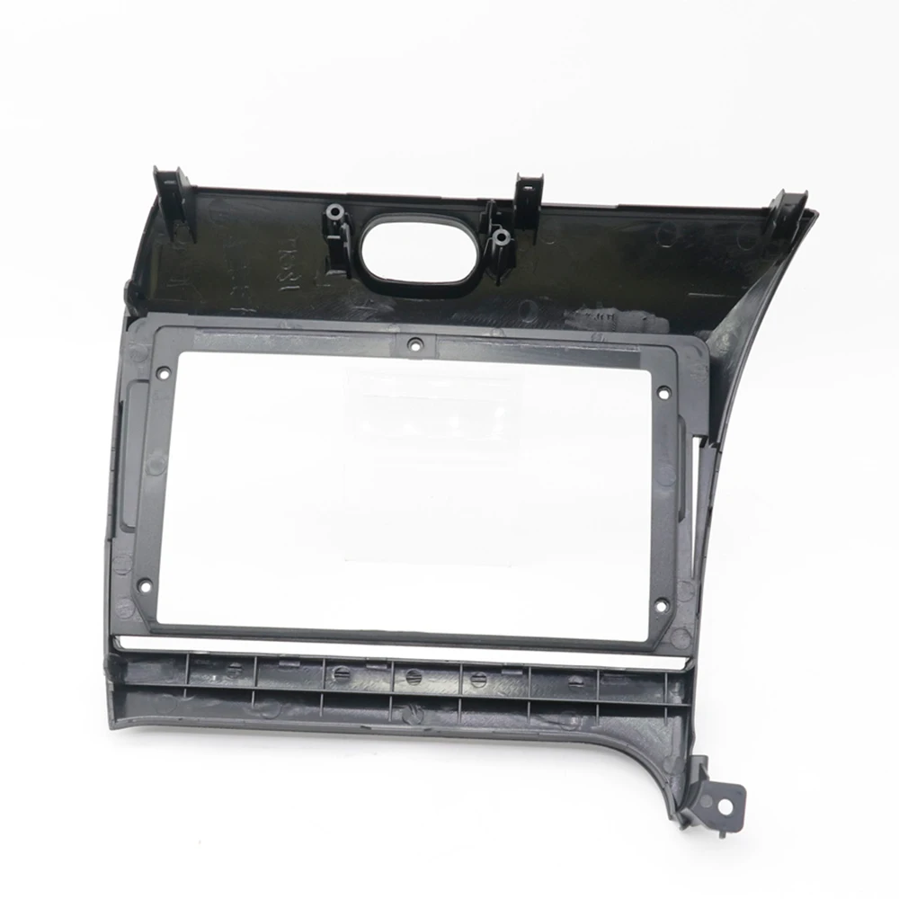 2 Din Car CD Radio Plastic Fascias Panel Dashboard Frame Installation GPS Android Multimedia Playe Cables for 2012 Kia K3 9INCH