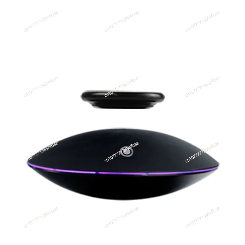 Magnetic Levitation Display Stand Creative Black Technology Ornaments 360-Degree Rotating Display Stand Birthday Gift