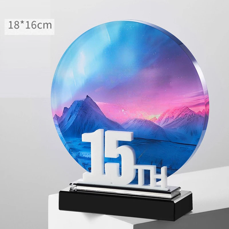trophee-en-cristal-d'anniversaire-d'annee-numerique-en-acrylique-personnalise-reunion-annuelle-de-l'entreprise-commemoration-d'anniversaire-de-sculpture-1-piece