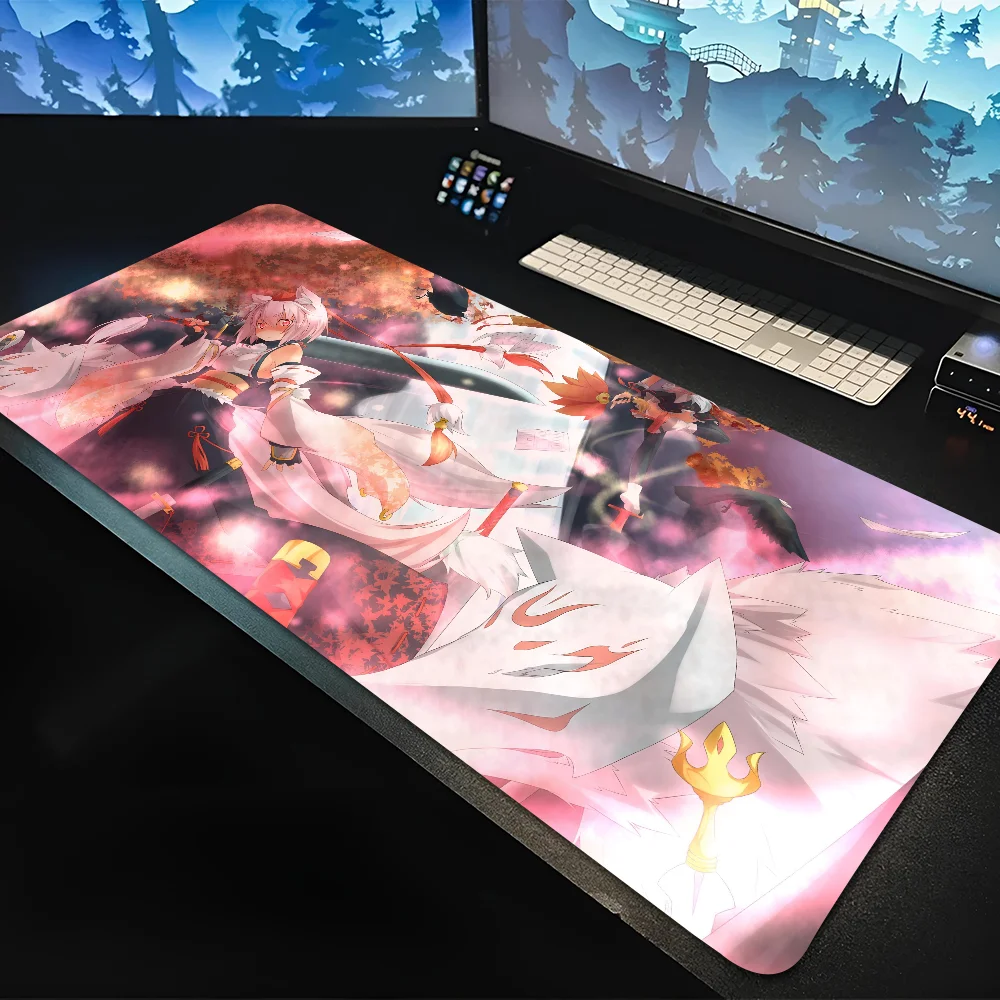 1PC T-Touhou Project Momiji Inubashiri Mousepad Non-slip Mouse Pad Office Computers Laptops E-sports Game Desk Mats XXL Keyboa