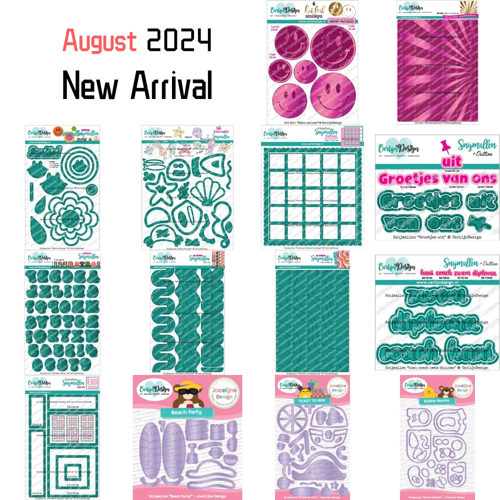 جديد أغسطس 2024 قوالب القطع المعدنية الهولندية DIY بها بنفسك ألبوم سكرابوكينغ ورقة بطاقات الحرف الزخرفية النقش يموت تخفيضات