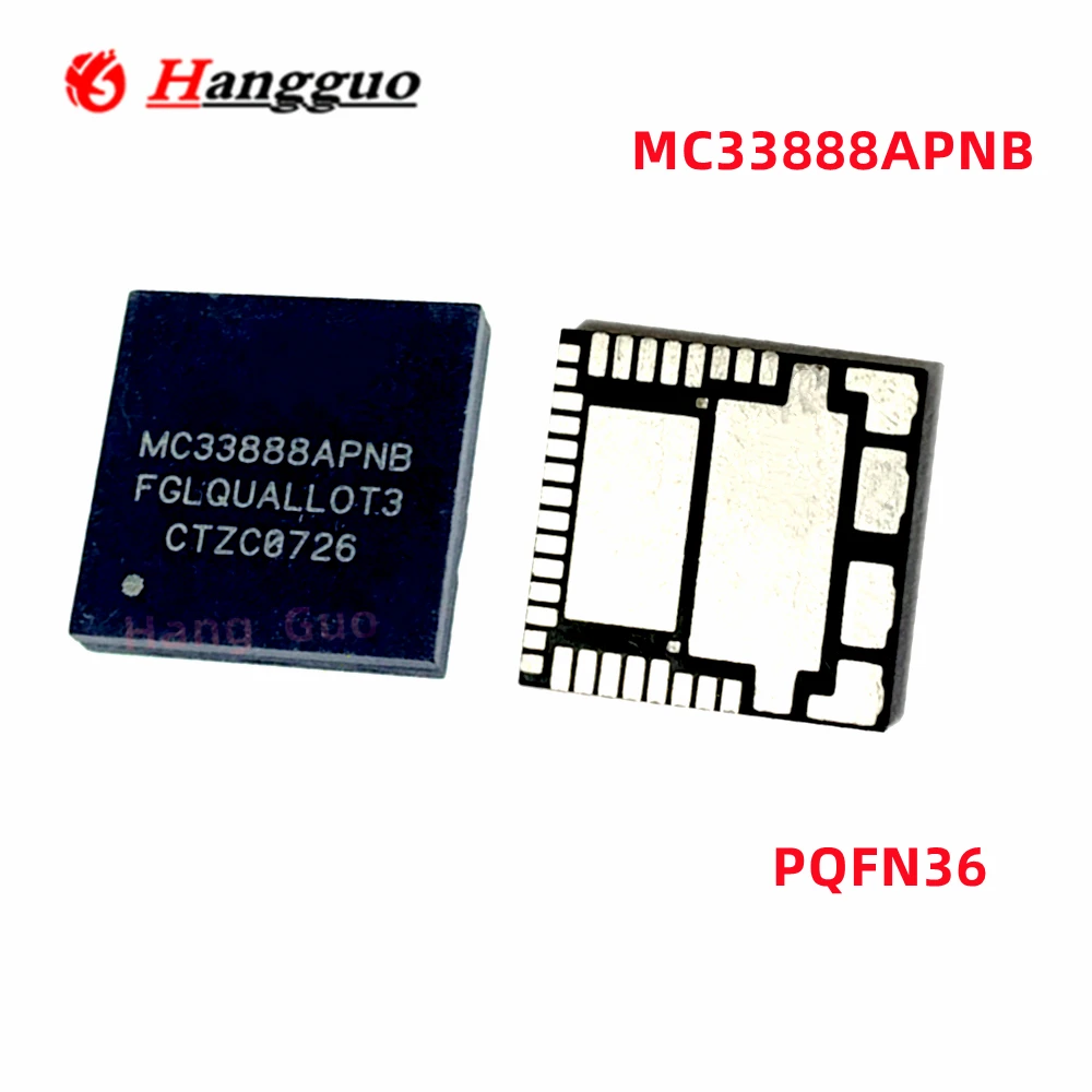 Otorginal 자동차 컴퓨터 보드, 취약 칩, MC3388APNB, QFN-36, MC33888, QFN36, MC3388PNB, 5 개/L, 무료 배송