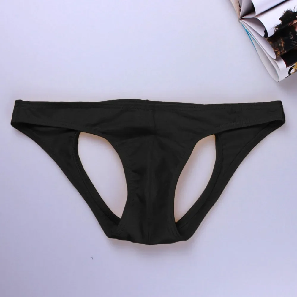 

Undies Mens Briefs Men's Low Waist Underwear Back Empty Underwear U Convex Sexy And Breathable Boxer Underwear