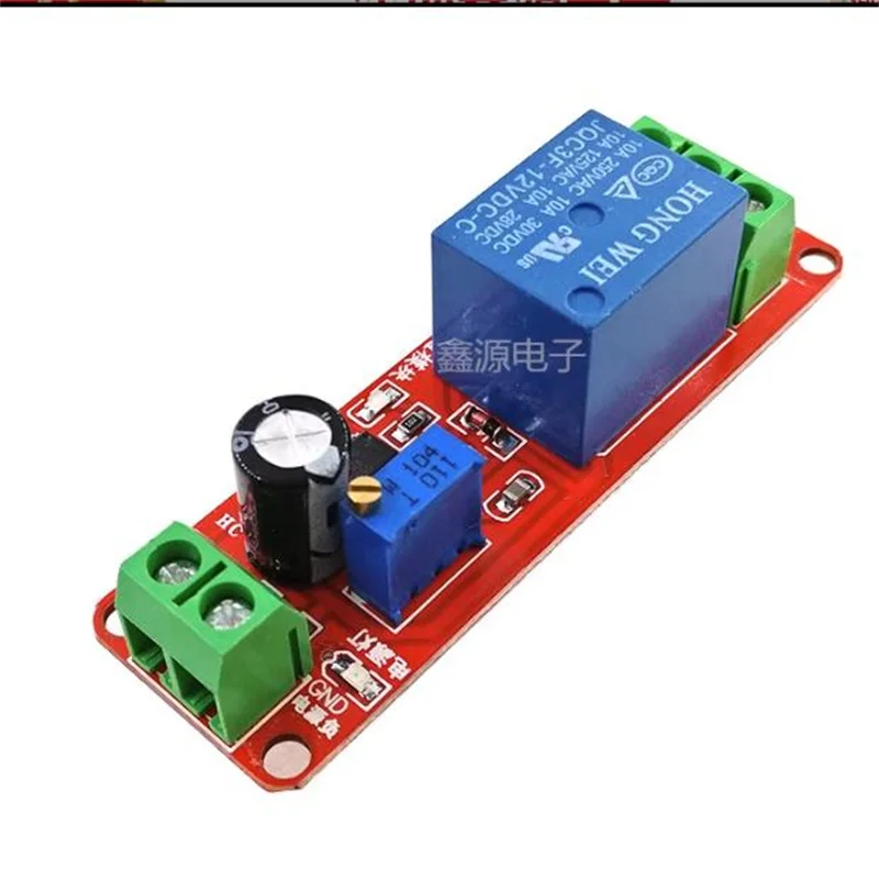 NE555 Relay Module Monostable S Delay Power-On Switch (12V) Automotive Electrical Appliances