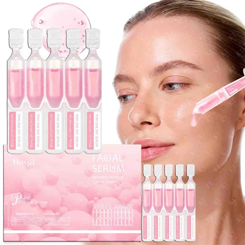 Hoygi Salmon DNA PDRN Rosa un día suero hidratante Facial aceite de agua equilibrado poros finos piel suave firme cosméticos Coreanos