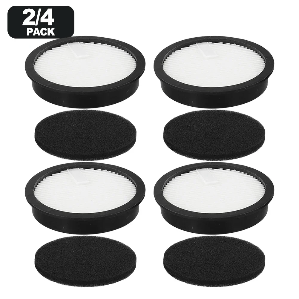 Kit de filtro HEPA lavable para aspiradora Honiture S13, piezas de repuesto, accesorios para colector de polvo blanco, 2/4 juegos