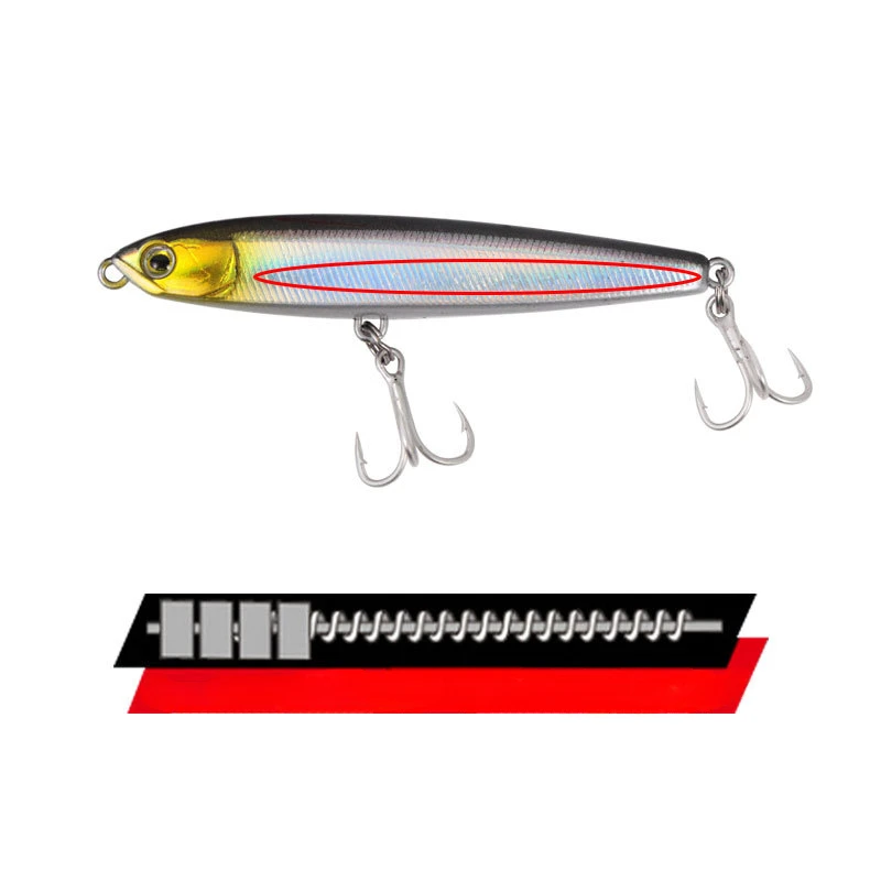 4pcs/set Pencil Sinking Fishing Lure 10cm 24g Bass Fishing Tackle Saltwater Lures Fish Bait Trolling LureFishing Accessories image 3