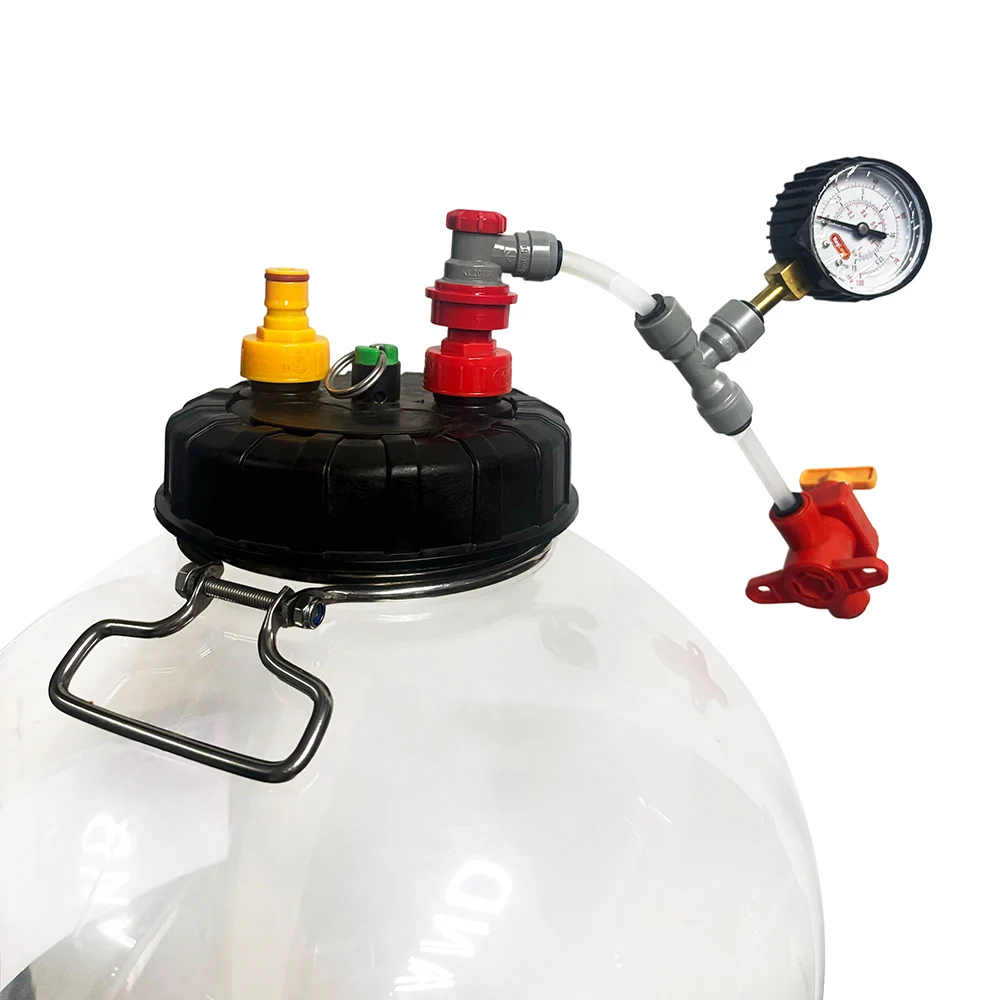 KegLand BlowTie Diaphragm Spunding Valve Kit ( 0-15psi ) Beer Home Brewing Gauge