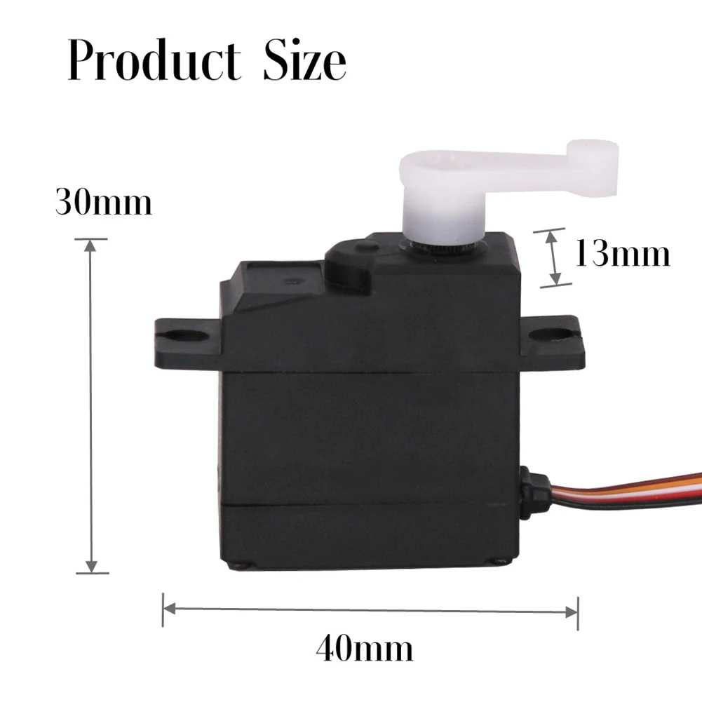 Servo d'engrenage pour hélicoptère RC Wltoys, pièce de rechange, jouets d'avion, 1/14, 144001, 124019, 124018