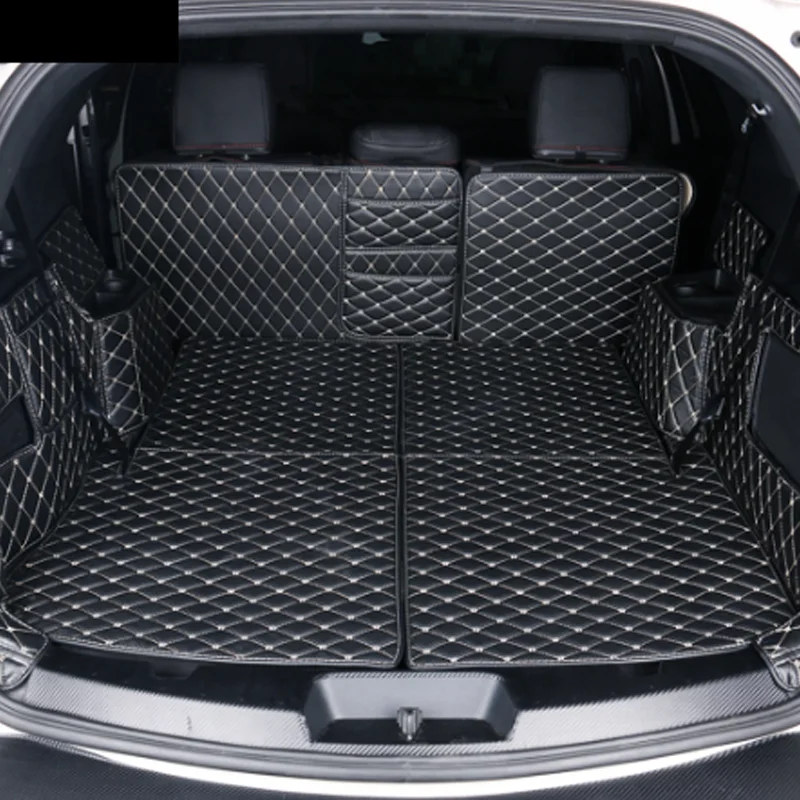 

For Ford Explorer 2011-2019 2015 2016 2017 2018, Custom Quality 7 Seat Trunk Cargo Liner Protector Carpet Cover Mat