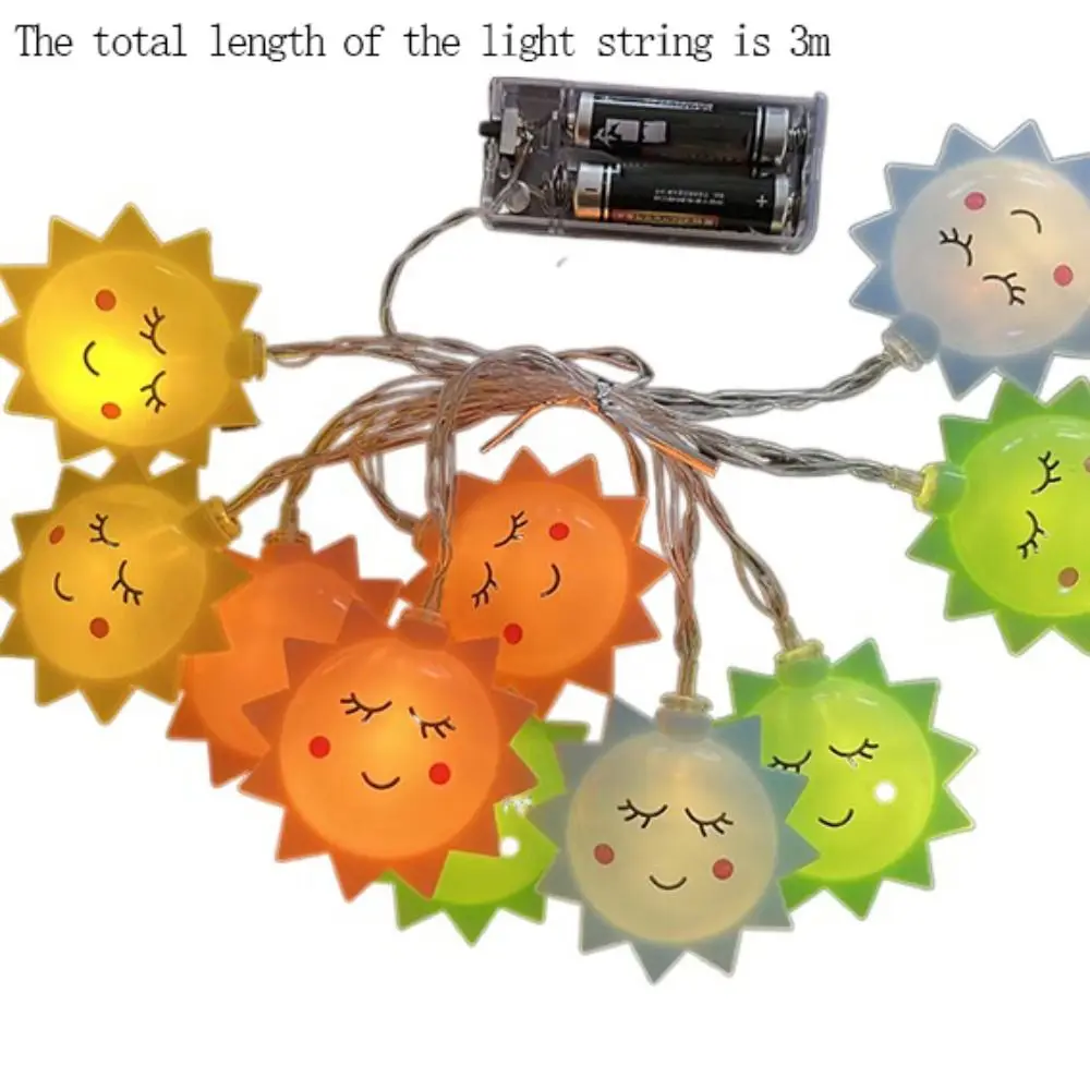 مشرق بطارية تعمل عباد الشمس فانوس سلسلة آمنة 3m 20 أضواء مصباح سلسلة لطيف المحمولة Led أضواء التخييم