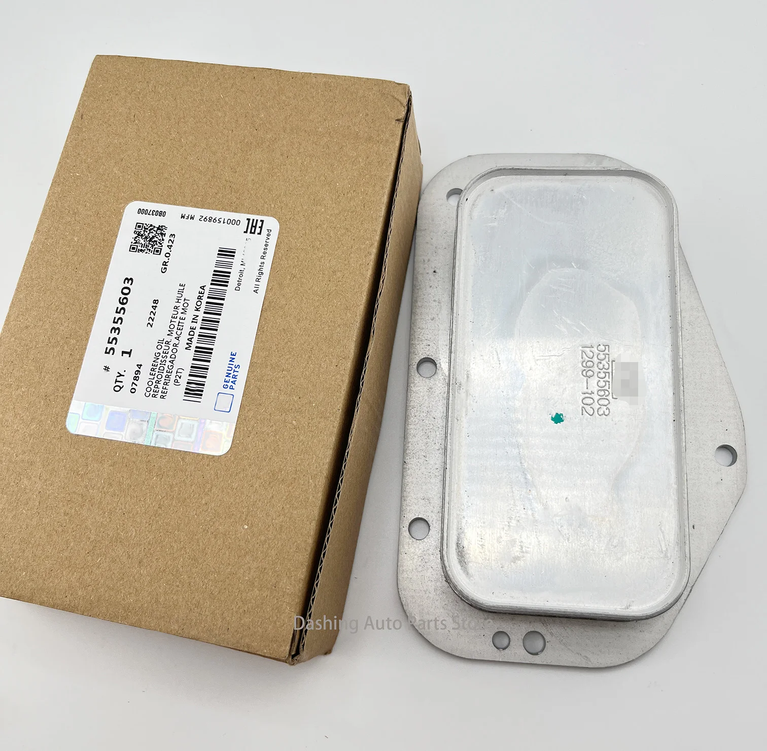 

55355603 Масляный радиатор двигателя для Opel Zafira Buick Regal Chevrolet Malibu Cruze Aveo 55355603 2724577 55571687 масляный радиатор