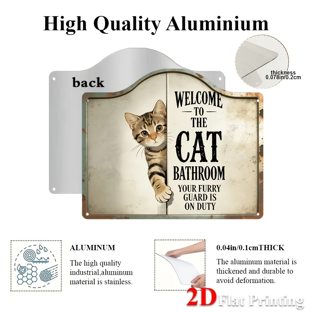 2D Flat,Signs Metal Sheet Painting 