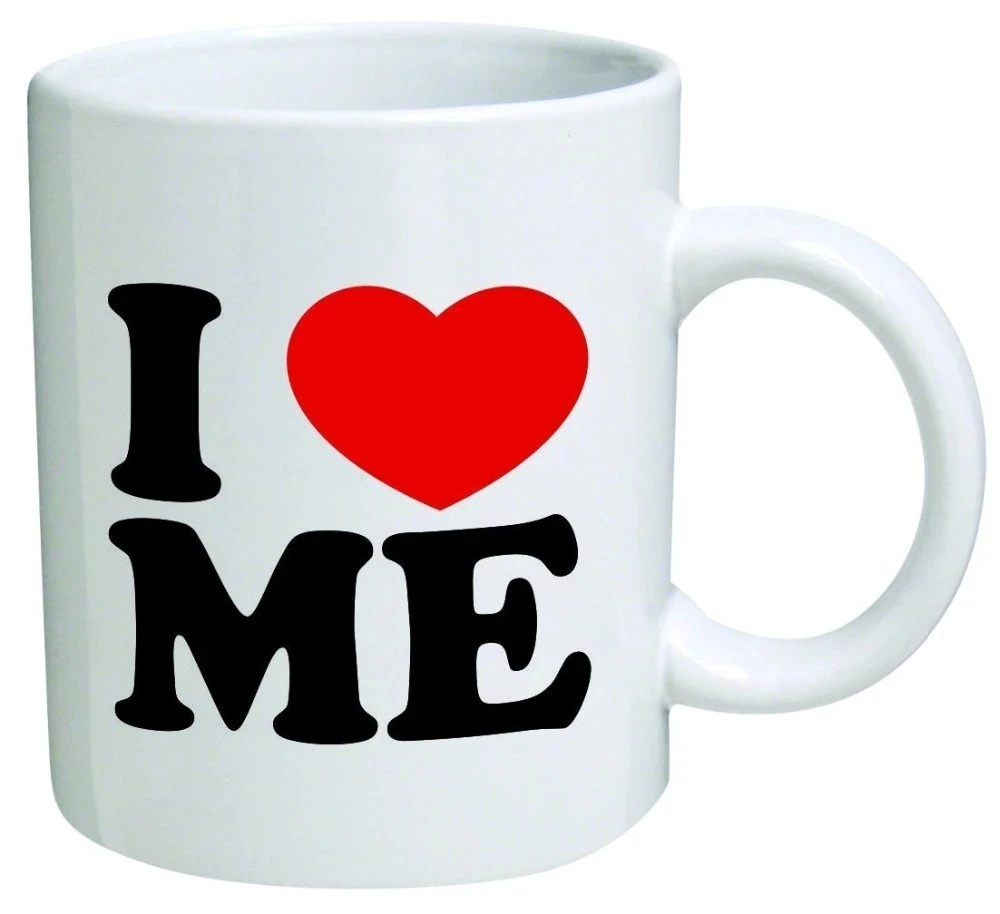 

I Love Me Funny Cups Tea Mugs Coffee Mugen Unique Design Milk Tableware Coffeeware Home Office Decal Friends Valentines Gifts