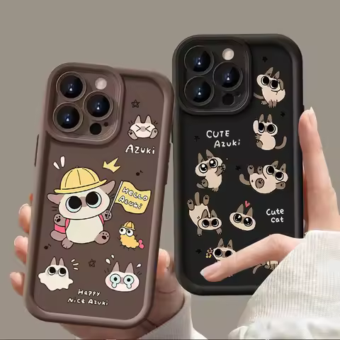 Cute Siamese Cat Case For Xiaomi Poco X7 X6 F6 F5 X5 X3 NFC F3 M6 Pro 4G Mi 13 12 11 Lite 5G 14 13T 12T 11T 14T Pro M5S C65 C75